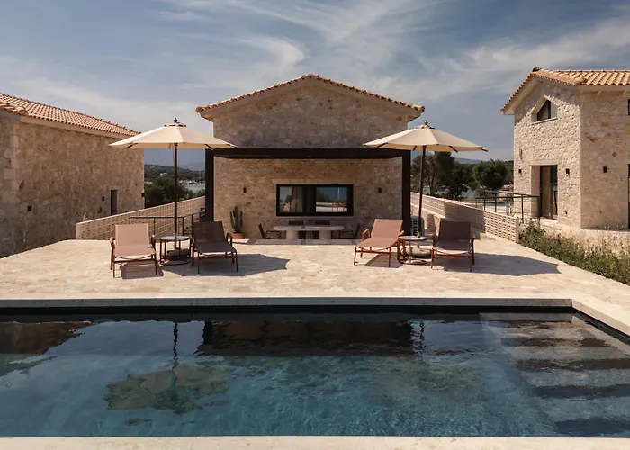 foto di Pharus Boutique Villa With Private Pool & Sea View Vathi 